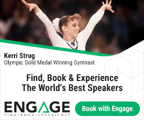 Book with Engage™ - Find, Book & Experience The World's Best Speakers (Talent featured: Kerri Strug - Olympic Gold Medal Winning Gymnast)