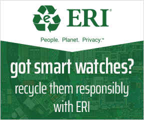 Got smart watches? Recycle them responsibly with ERI.